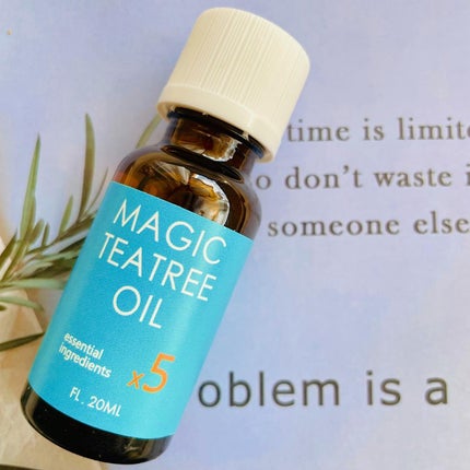 マジックティーツリーオイル/ブラン/フェイスオイルを使ったクチコミ(1枚目)