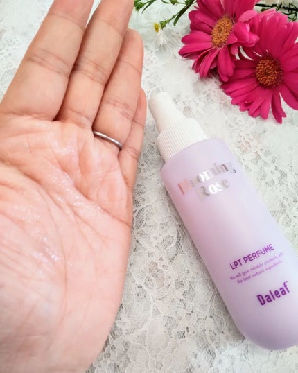 パフュームヘアパックインミスト Pink Breeze/Daleaf/アウトバストリートメントを使ったクチコミ(3枚目)