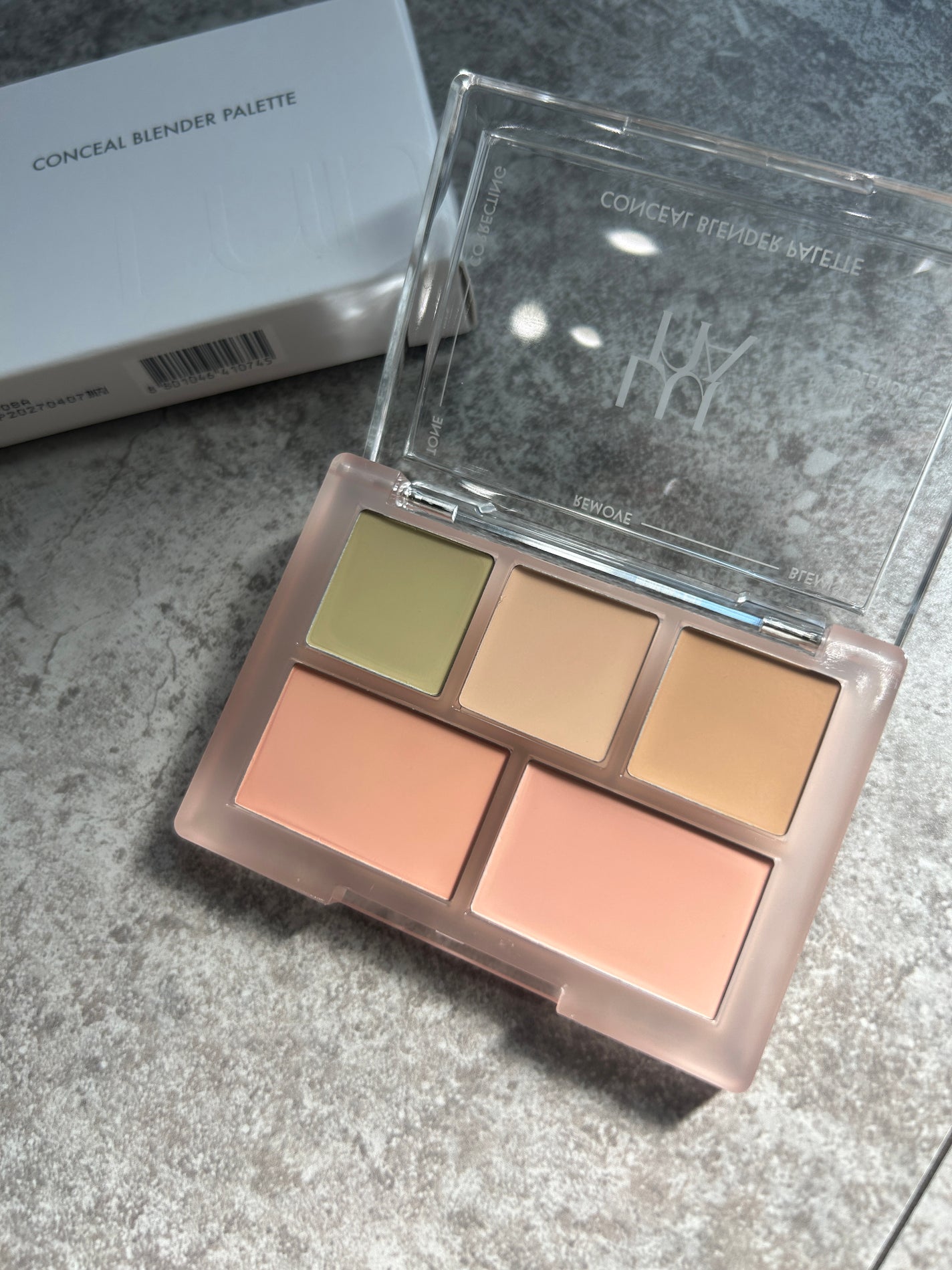 コンシールブレンダーパレット/LUNA/パレットコンシーラーを使ったクチコミ(4枚目)