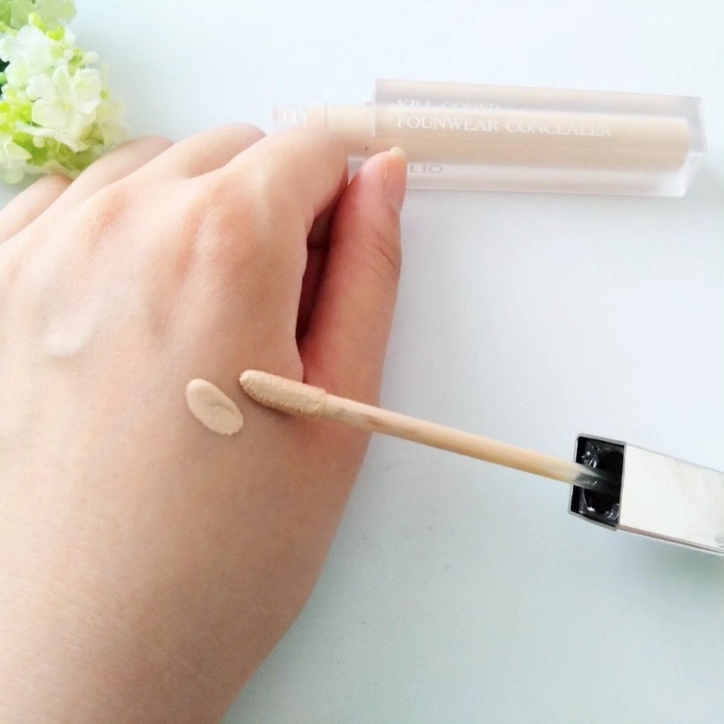 キルカバーファンウェアコンシーラー/CLIO/リキッドコンシーラーを使ったクチコミ(2枚目)