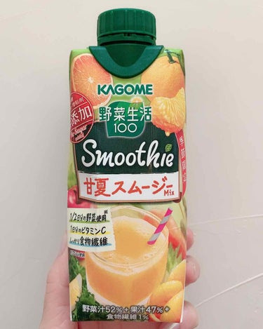 Smoothie 甘夏スムージーMix/野菜生活１００/ドリンクを使ったクチコミ（1枚目）