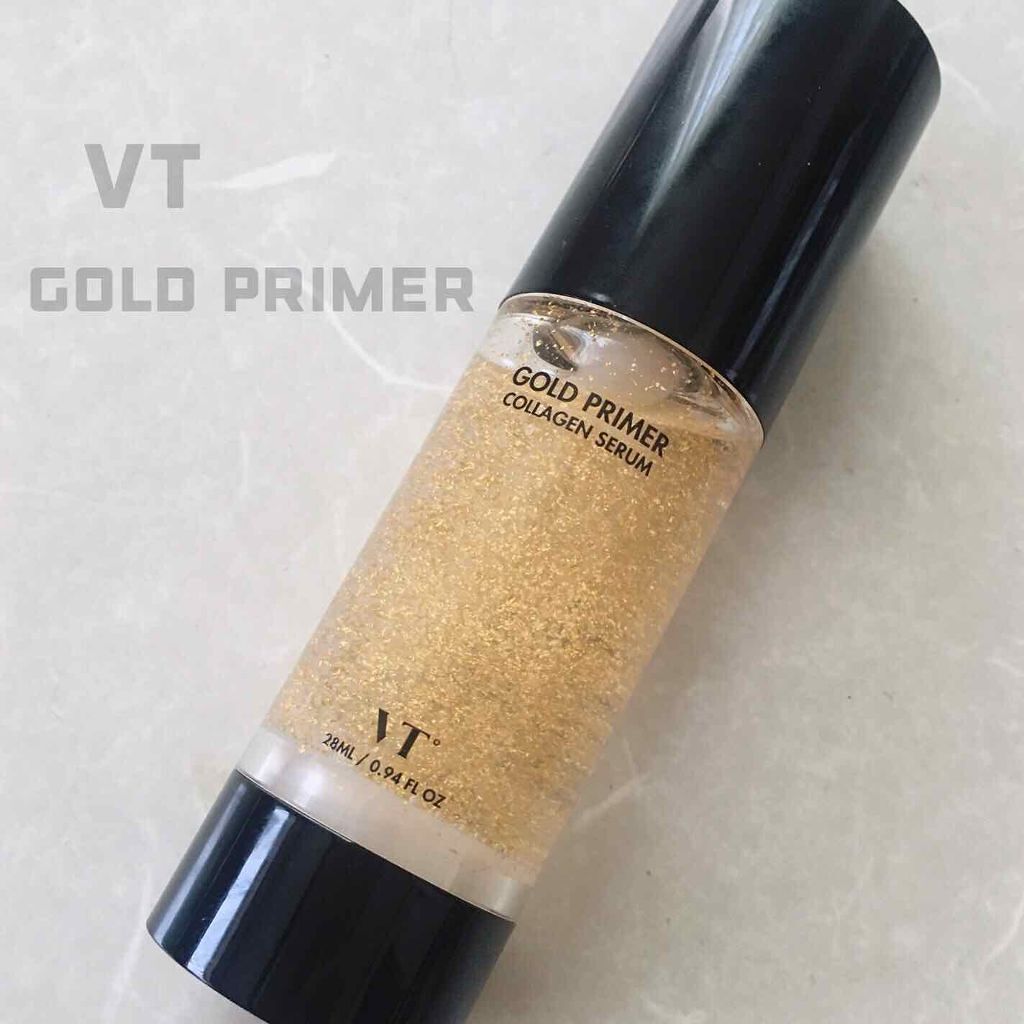 ゴールドプライマーコラーゲンセラム/VT/化粧下地を使ったクチコミ(1枚目)