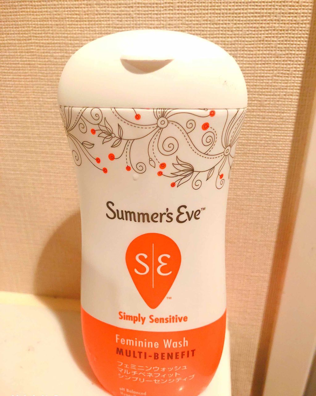 フェミニンウォッシュ マルチベネフィット シンプリーセンシティブ/Summer's Eve(サマーズイブ)/デリケートゾーンケアを使ったクチコミ（1枚目）