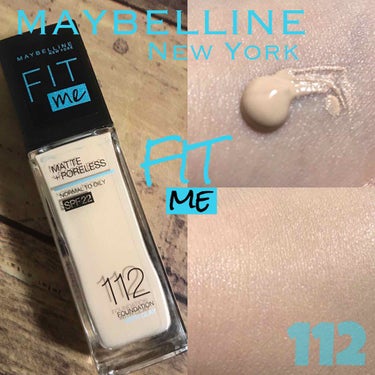 フィットミー リキッドファンデーション R/MAYBELLINE NEW YORK/リキッドファンデーションを使ったクチコミ（1枚目）