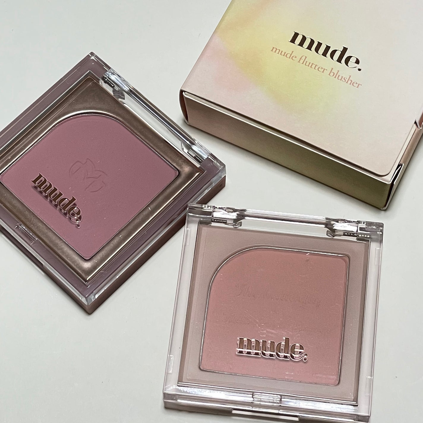 フラッターブラッシャー/mude/パウダーチークを使ったクチコミ(2枚目)