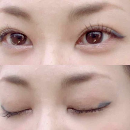 EYE OPENING LINER/UZU BY FLOWFUSHI/リキッドアイライナーを使ったクチコミ(3枚目)