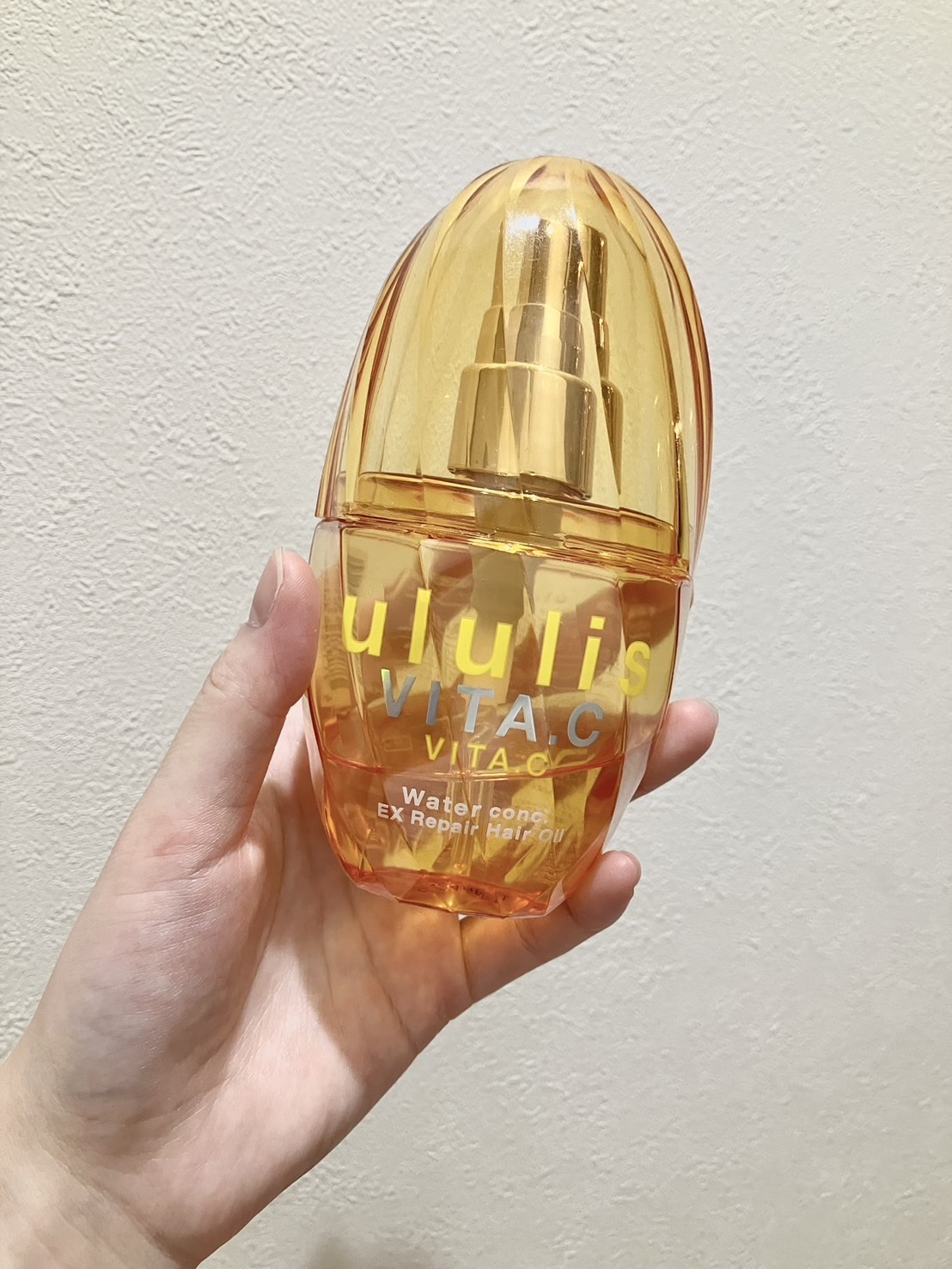 ビタシー ウォーターコンク EX リペア ヘアオイル/ululis/ヘアオイルを使ったクチコミ（1枚目）