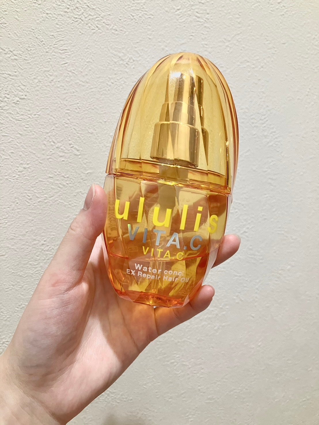 ビタシー ウォーターコンク EX リペア ヘアオイル/ululis/ヘアオイルを使ったクチコミ(1枚目)