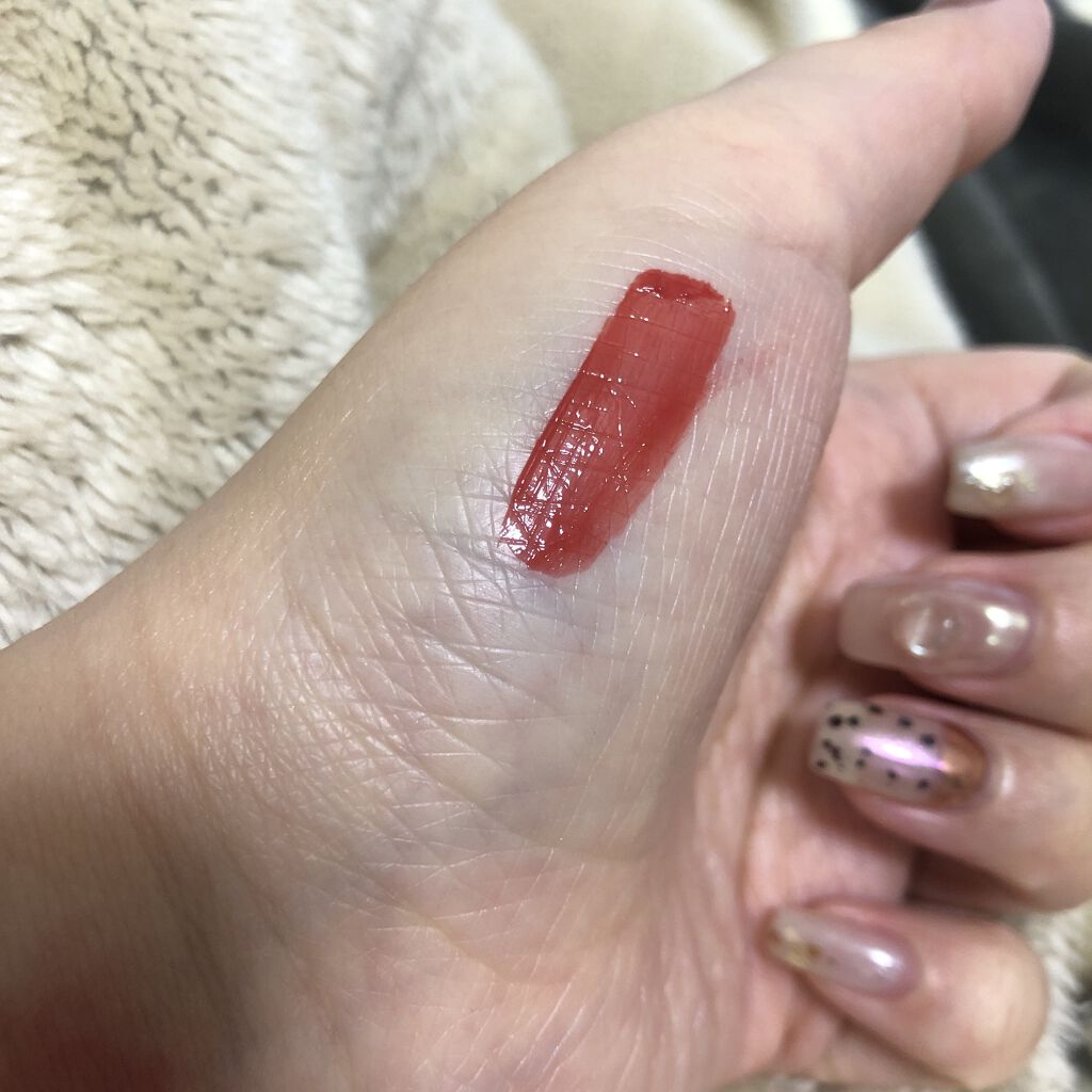 ジューシーラスティングティント/rom&nd/リップティントを使ったクチコミ（3枚目）