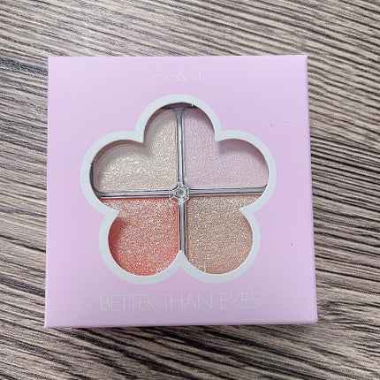 ベターザンアイズ/rom&nd/アイシャドウパレットを使ったクチコミ(1枚目)