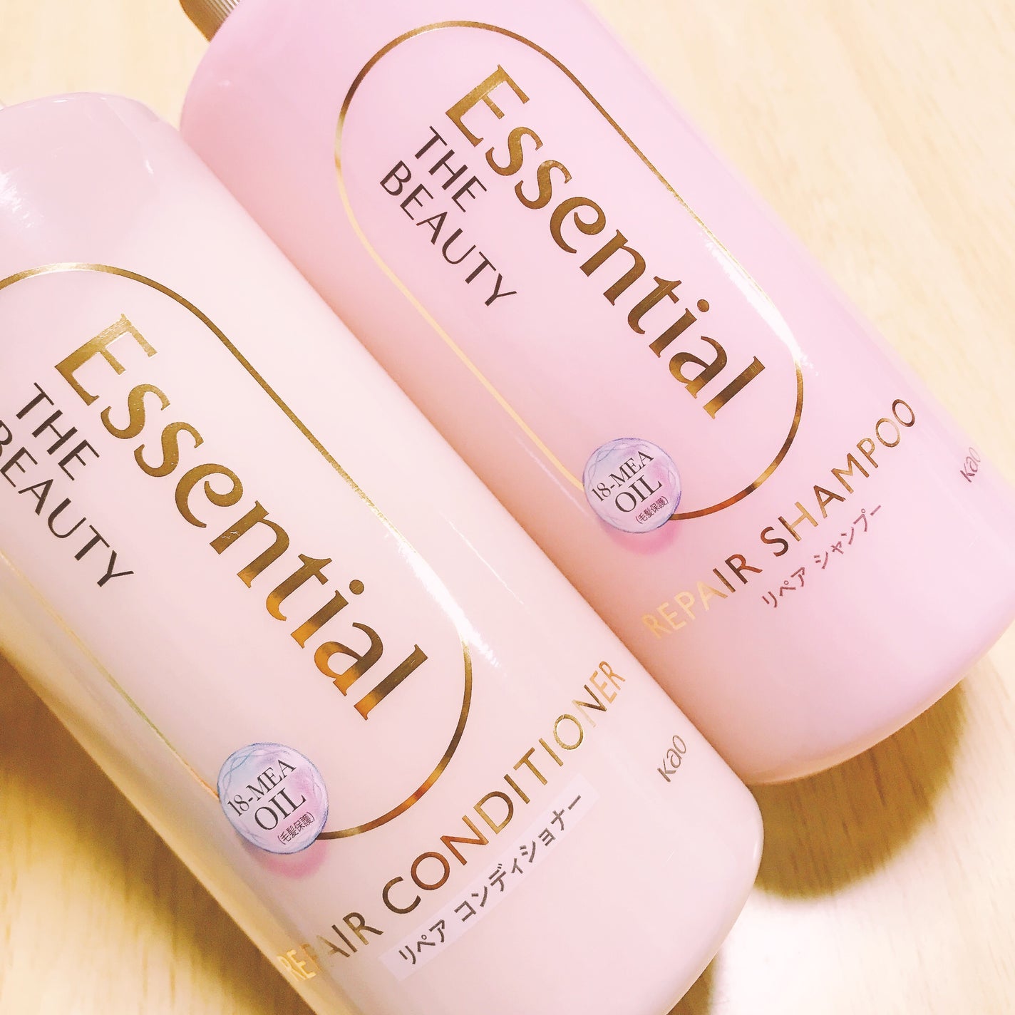 ザビューティ リペアシャンプー・コンディショナー/エッセンシャル/市販シャンプーを使ったクチコミ(3枚目)