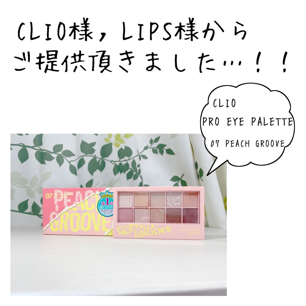 プロ アイ パレット/CLIO/アイシャドウパレットを使ったクチコミ(1枚目)