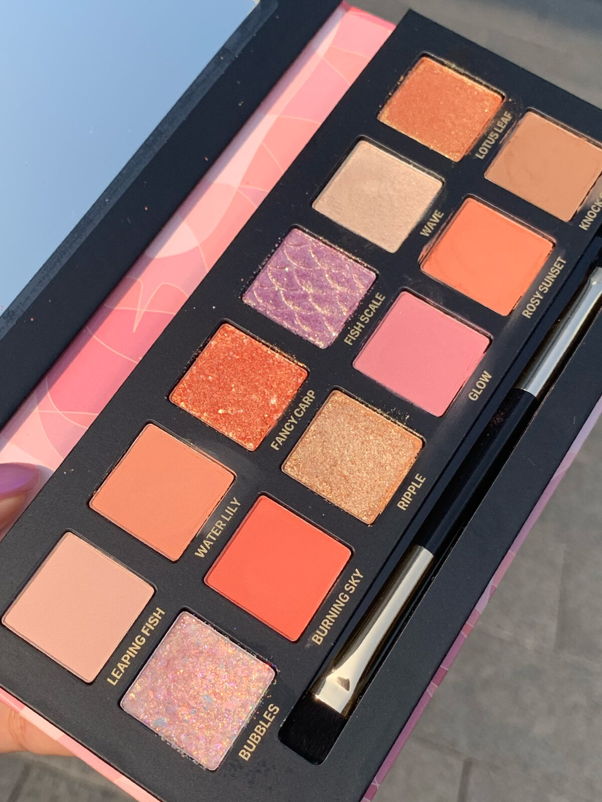 エクスプローラ12色 動物アイシャドウパレット 鯉/PERFECT DIARY/アイシャドウパレットを使ったクチコミ（3枚目）