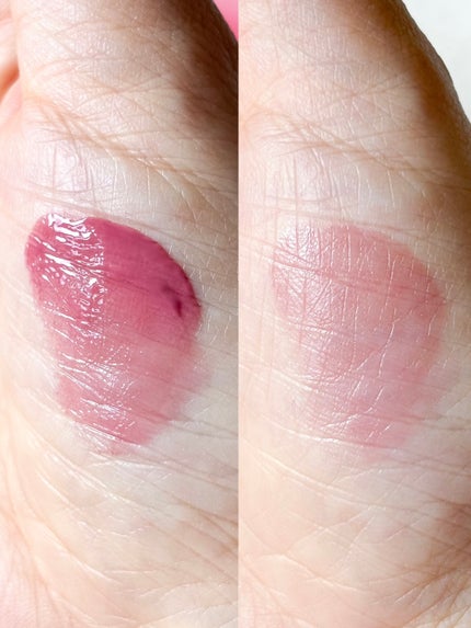 ジューシーラスティングティント/rom&nd/リップティントを使ったクチコミ(4枚目)