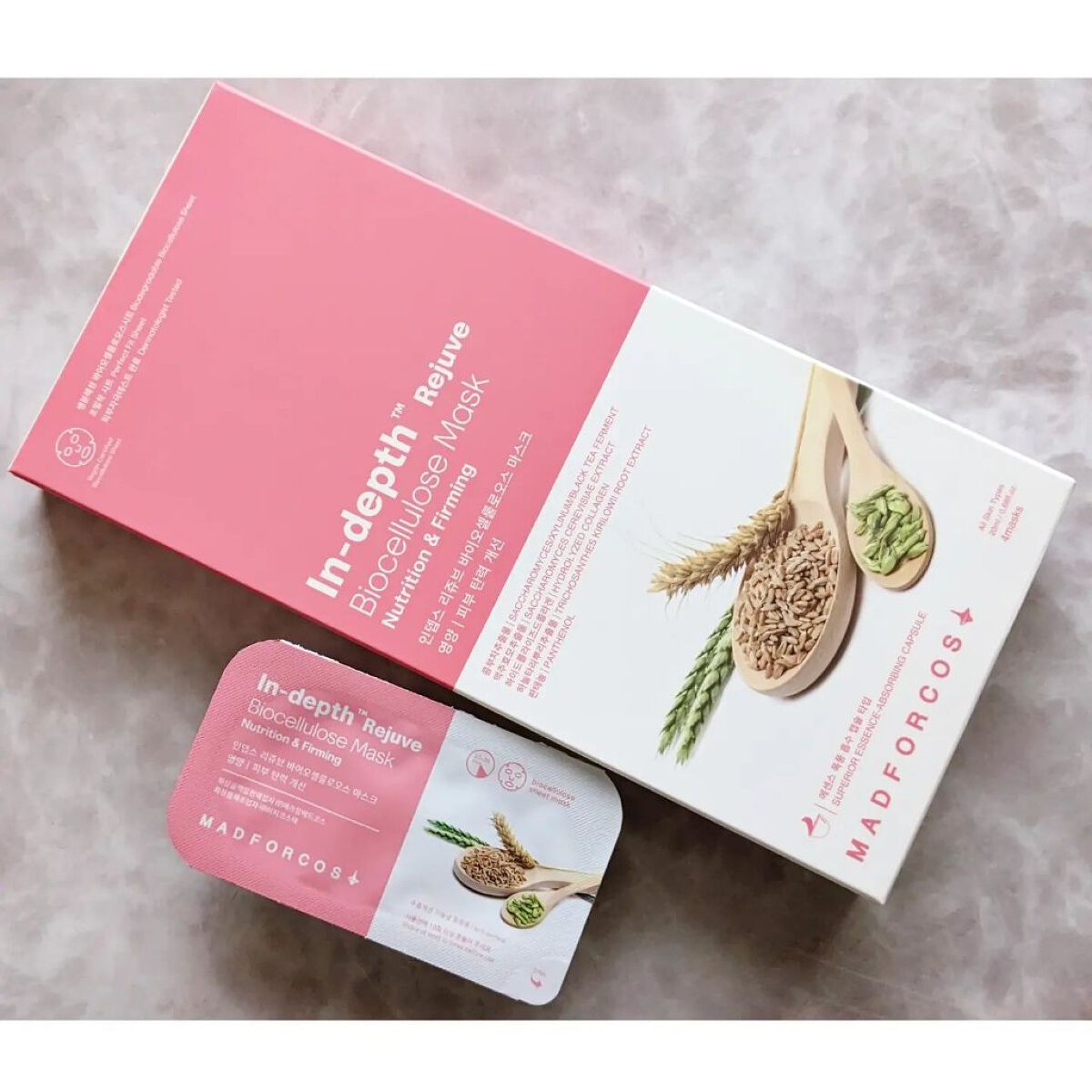 インデップス™リジュブバイオセルロースマスク/MADFORCOS/シートマスク・パックを使ったクチコミ（2枚目）