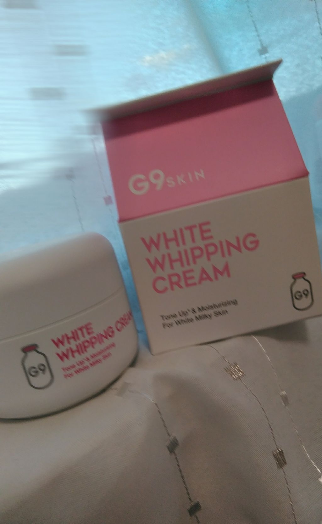 WHITE WHIPPING CREAM(ウユクリーム)/G9SKIN/化粧下地を使ったクチコミ(2枚目)