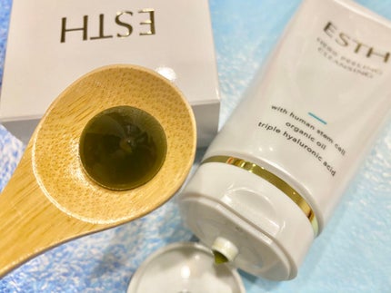 ハーブピーリングクレンジング/ESTH/クレンジングジェルを使ったクチコミ(2枚目)