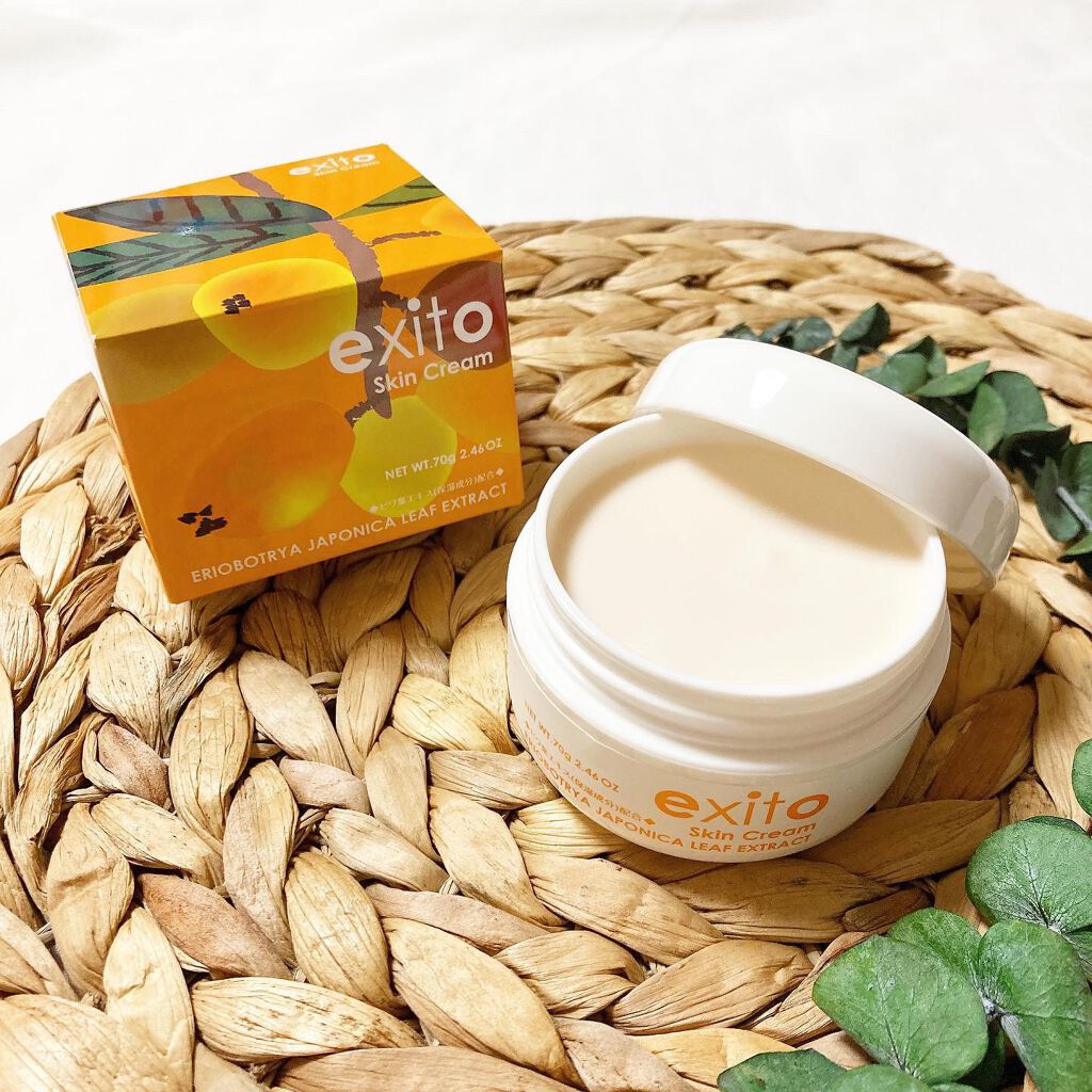 Rie_beauty on LIPS 「ビワ葉エキスを配合した無添加のスキンクリームエクシートスキンク..」(1枚目)