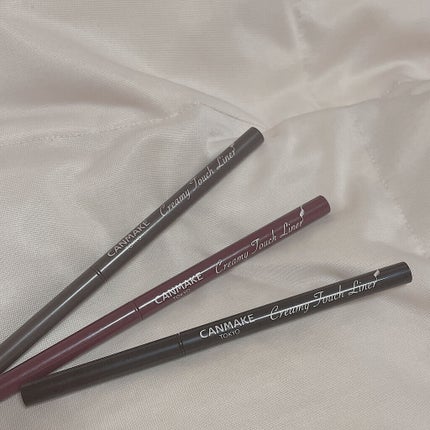 クリーミータッチライナー/キャンメイク/ジェルアイライナーを使ったクチコミ(1枚目)