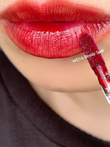 ザ ウォータリー デュー ティント シーズン3/MERZY/リップティントを使ったクチコミ(8枚目)