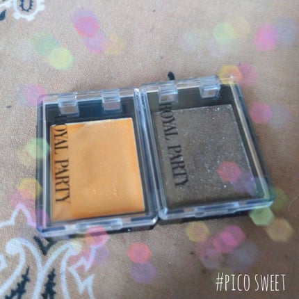 ロイヤルパーティー カスタムアイシャドウ 2P/DAISO/ジェル・クリームアイシャドウを使ったクチコミ(1枚目)