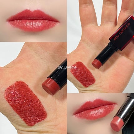 ルージュ アンリミテッド アンプリファイド/shu uemura/口紅を使ったクチコミ(6枚目)