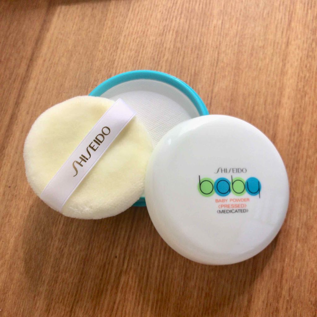 資生堂ベビーパウダー(プレスド)/ベビー/ボディパウダーを使ったクチコミ(3枚目)