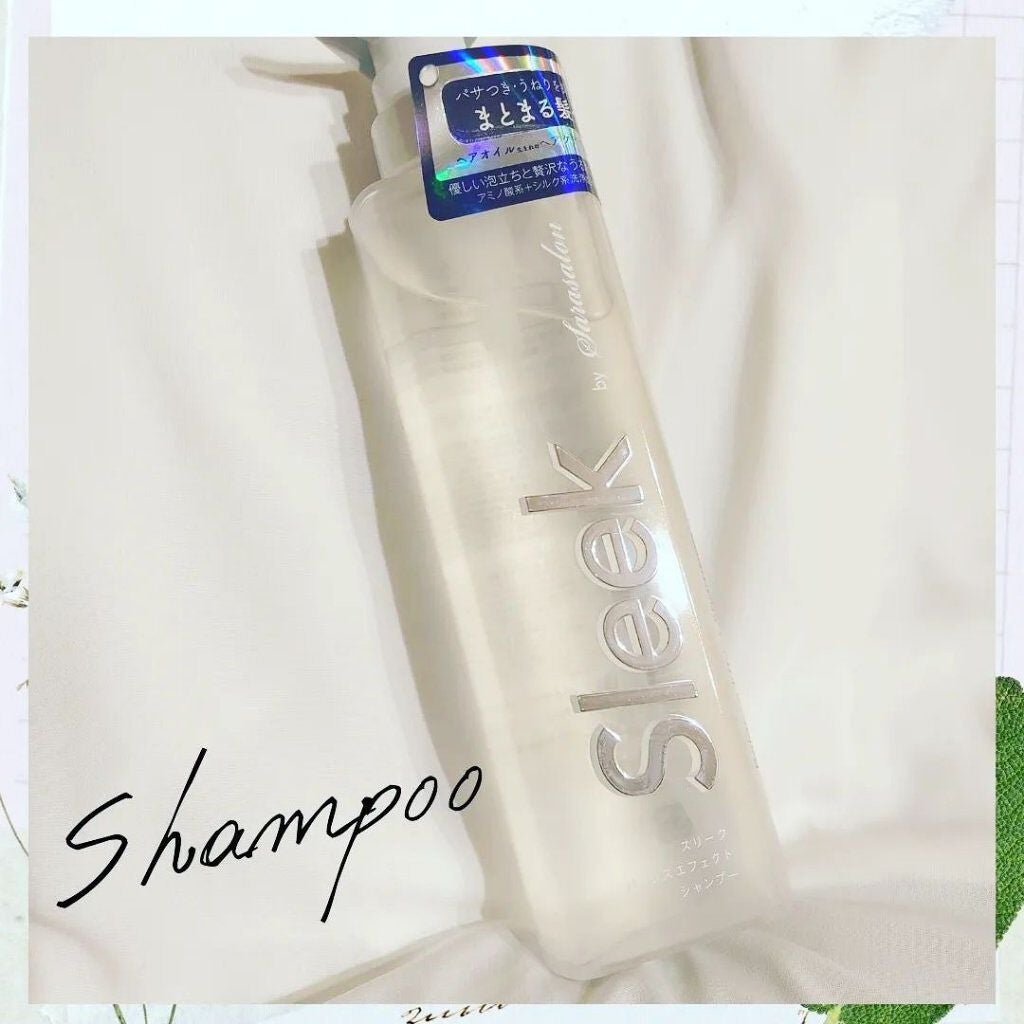 バランスエフェクトシャンプー/トリートメント/スリーク by サラサロン/市販シャンプーを使ったクチコミ(2枚目)