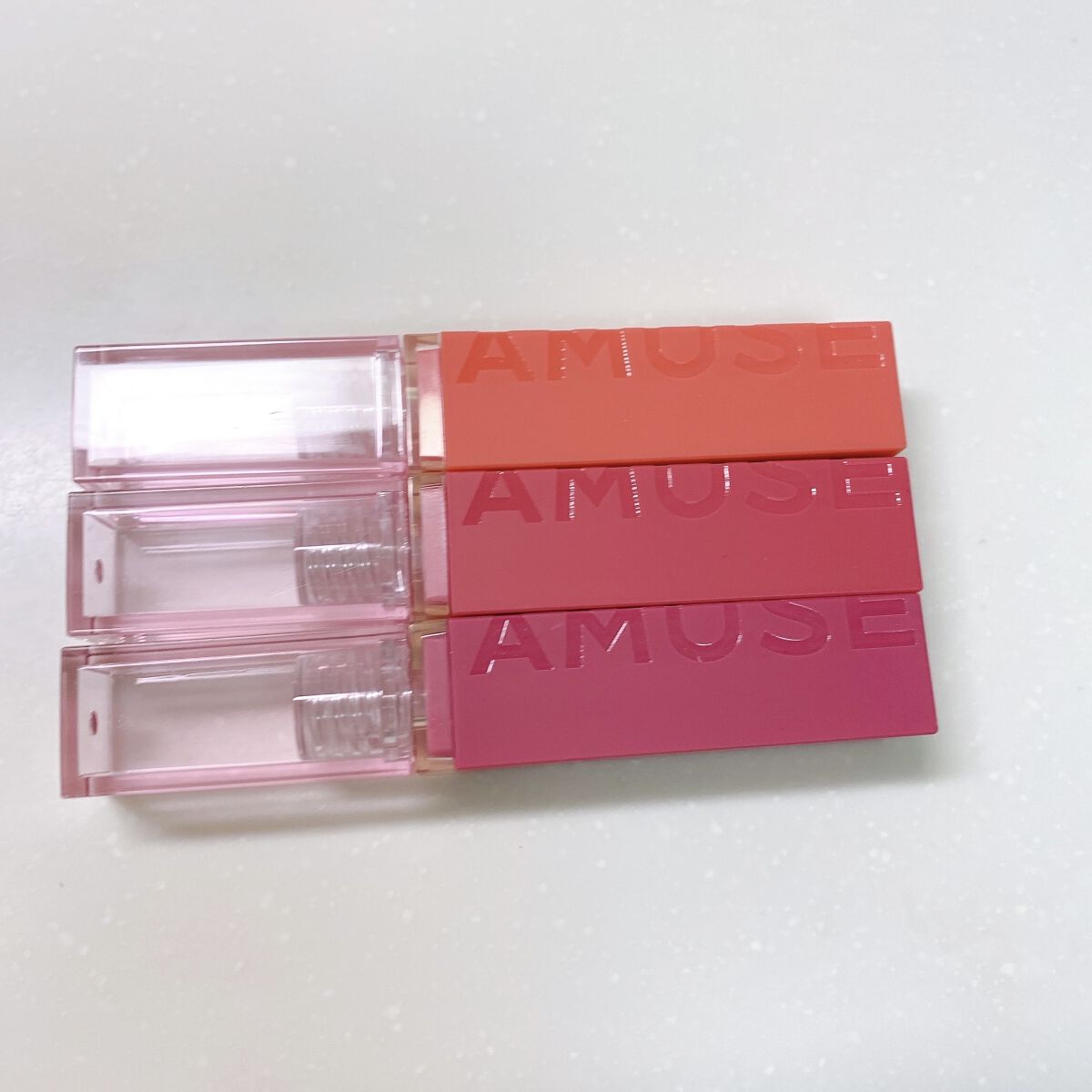 シューベルベット/AMUSE/口紅を使ったクチコミ（1枚目）
