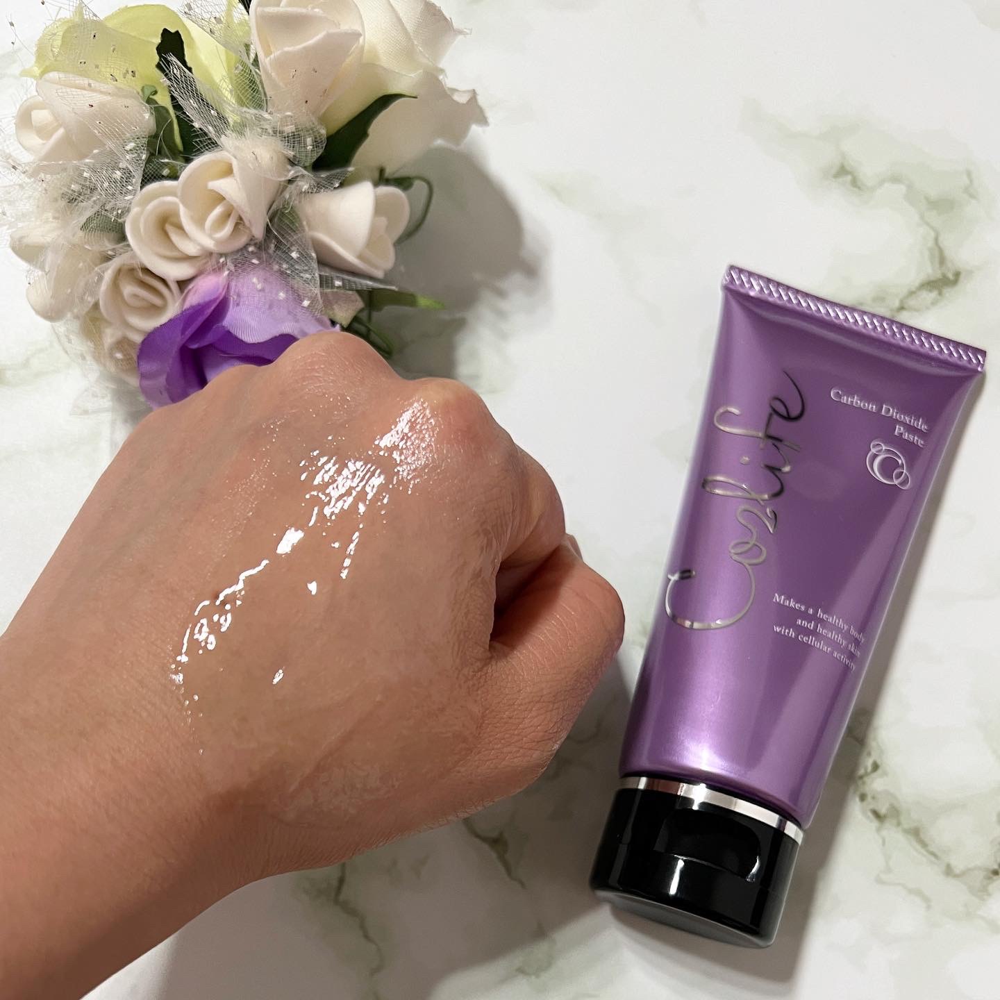 炭酸ガスペースト コーライフ/CO2LIFE/洗い流すパック・マスクを使ったクチコミ（3枚目）