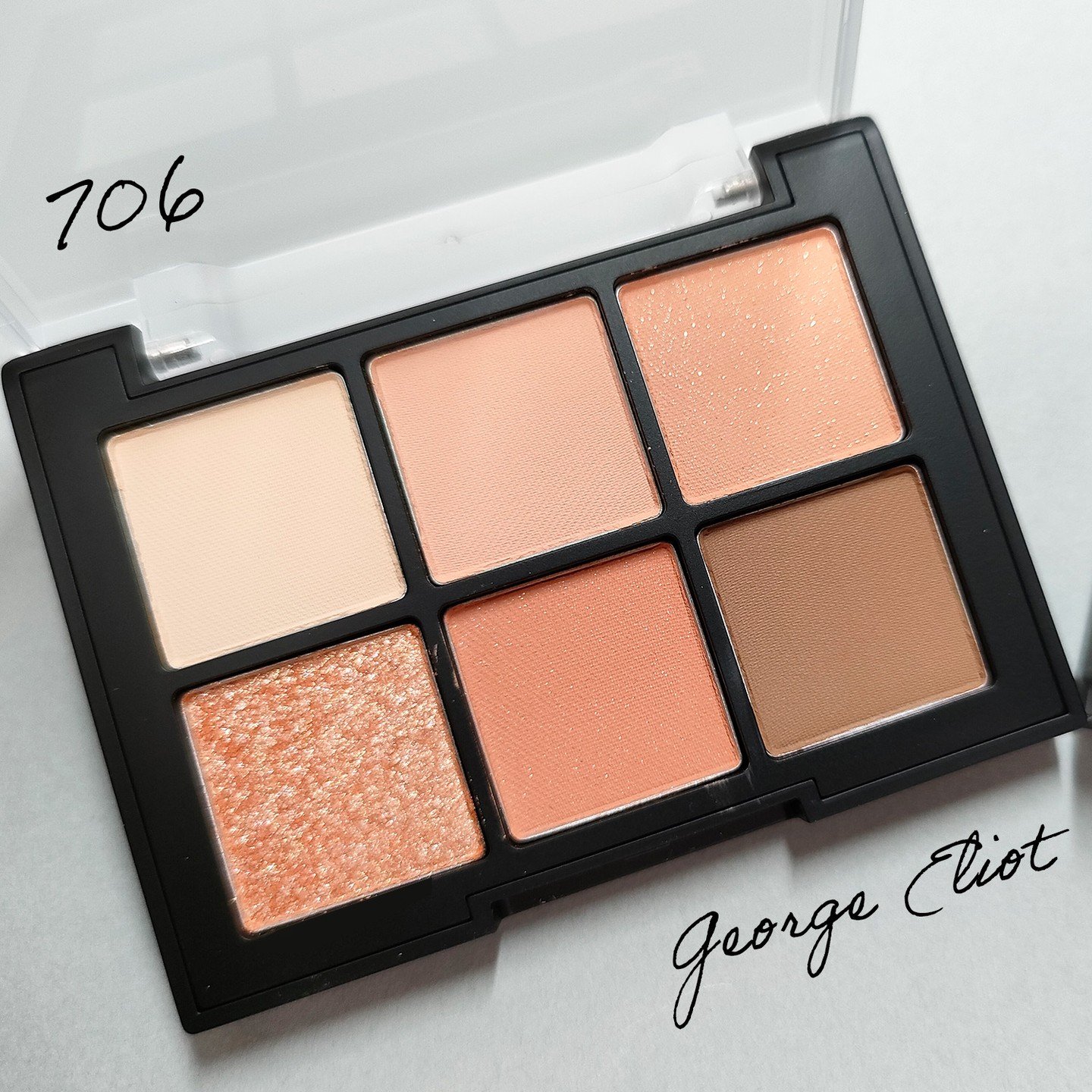 ブラーフィニシュシャドウパレット 706 ジョージ・エリオットコレクション/Dinto/アイシャドウパレットを使ったクチコミ（3枚目）