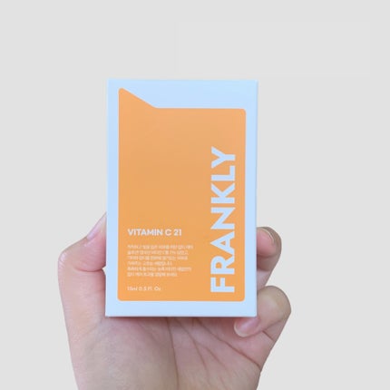 ビタミンC21セラム/Frankly/美容液を使ったクチコミ(2枚目)