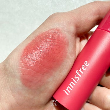 ビビッドコットン インクティント ブラー 3/innisfree/口紅を使ったクチコミ（1枚目）