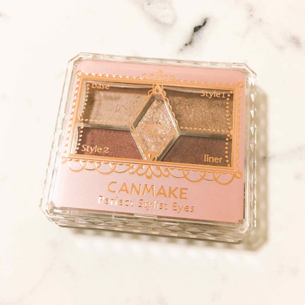 【旧品】パーフェクトスタイリストアイズ/キャンメイク/アイシャドウパレットを使ったクチコミ(1枚目)