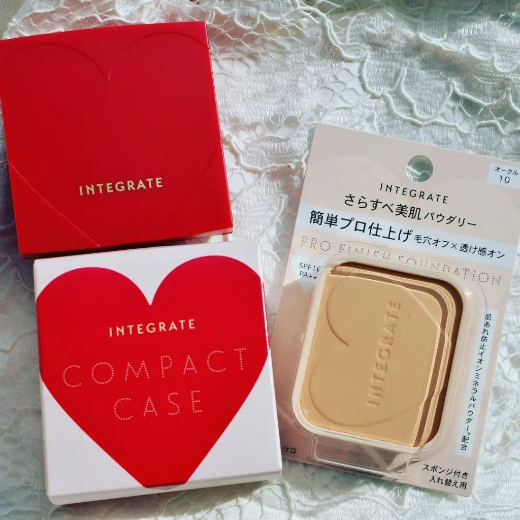 プロフィニッシュファンデーション/インテグレート/パウダーファンデーションを使ったクチコミ(3枚目)