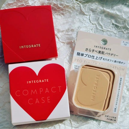 プロフィニッシュファンデーション/インテグレート/パウダーファンデーションを使ったクチコミ(3枚目)