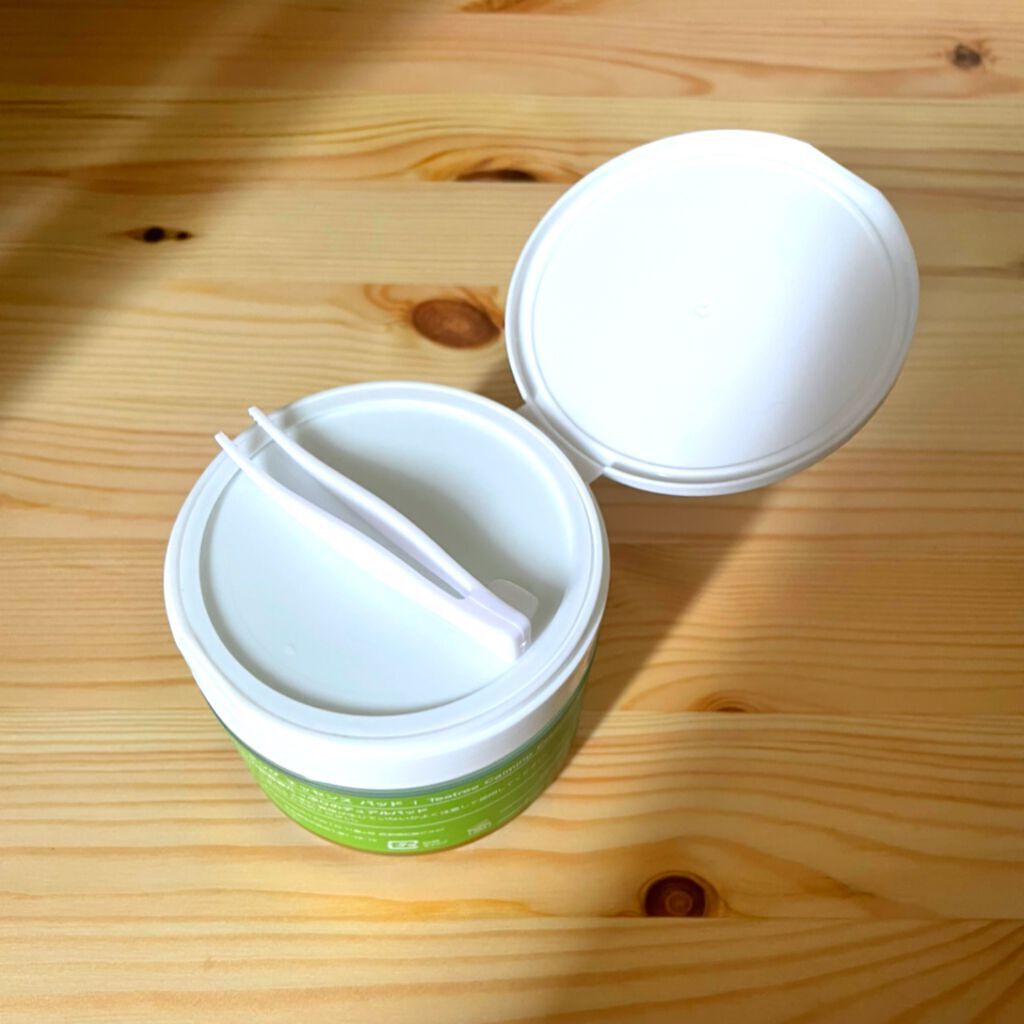 ティーツリーカーミングエッセンスパッド/MEDIHEAL/トナーパッドを使ったクチコミ(5枚目)