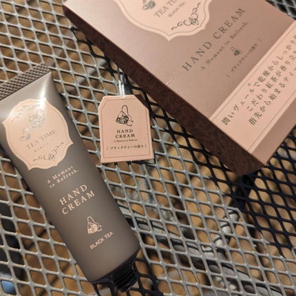 ティータイム ハンドクリーム ブラックティーの香り/BIBIDAY/ハンドクリームを使ったクチコミ(5枚目)