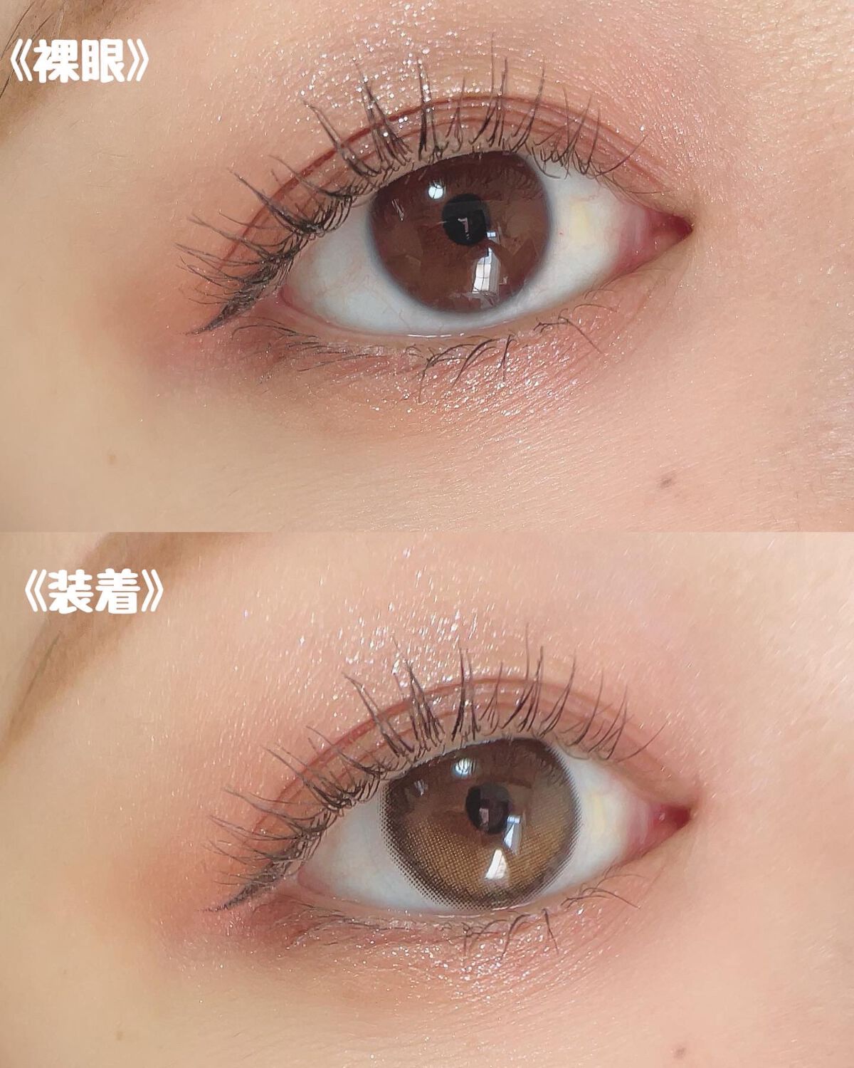 Glowy 1day/OLENS/ワンデー(1DAY)カラコンを使ったクチコミ(2枚目)