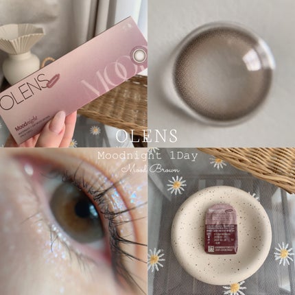 Moodnight 1day/OLENS/カラーコンタクトレンズを使ったクチコミ(1枚目)