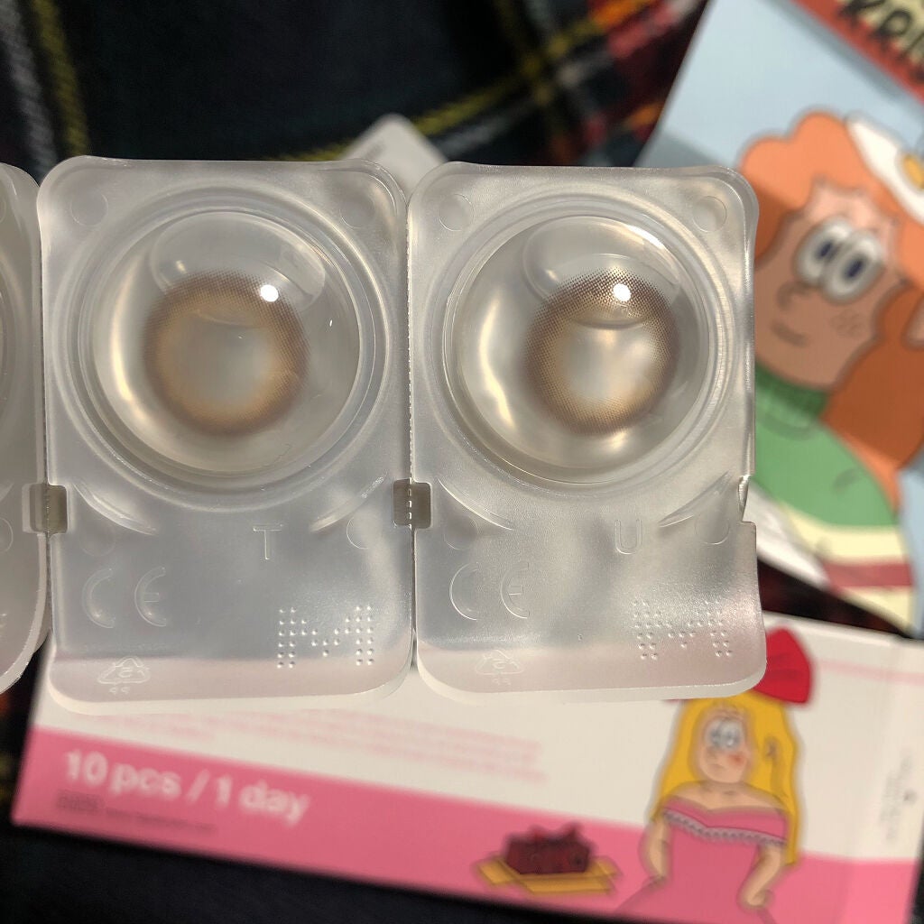 Adorable Kristin/Hapa kristin/カラーコンタクトレンズを使ったクチコミ(1枚目)