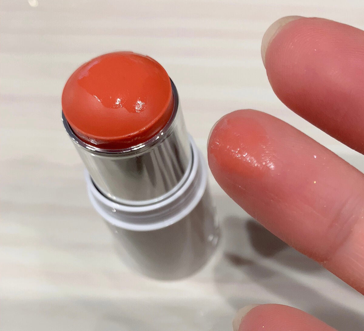 ユースフルグローバーム/Laka/ジェル・クリームチークを使ったクチコミ(5枚目)