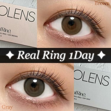 Real Ring 1day/OLENS/ワンデー（１DAY）カラコンを使ったクチコミ（1枚目）