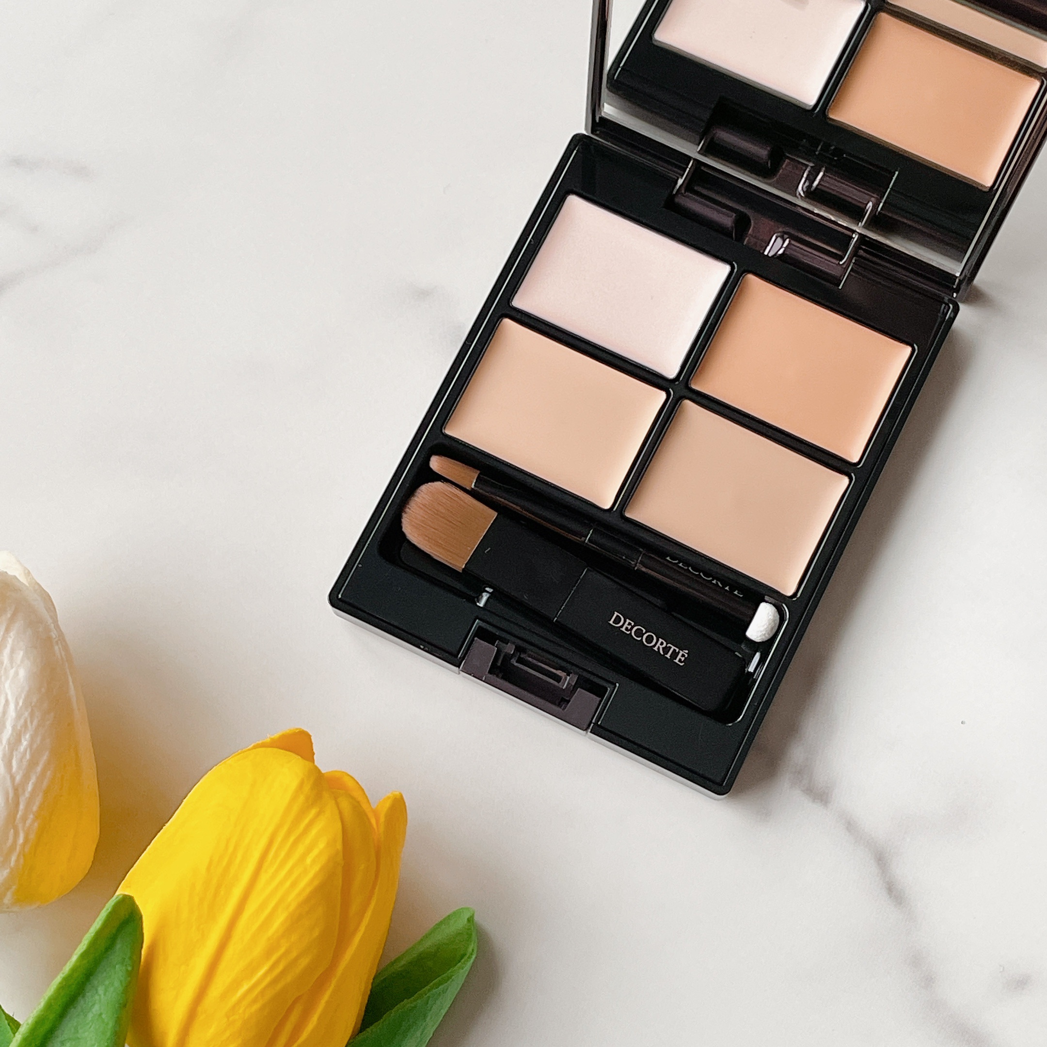 トーンパーフェクティング パレット/DECORTÉ/パレットコンシーラーを使ったクチコミ（2枚目）