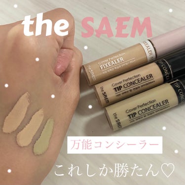 カバーパーフェクション フィクシーラー/the SAEM/リキッドコンシーラーを使ったクチコミ（1枚目）