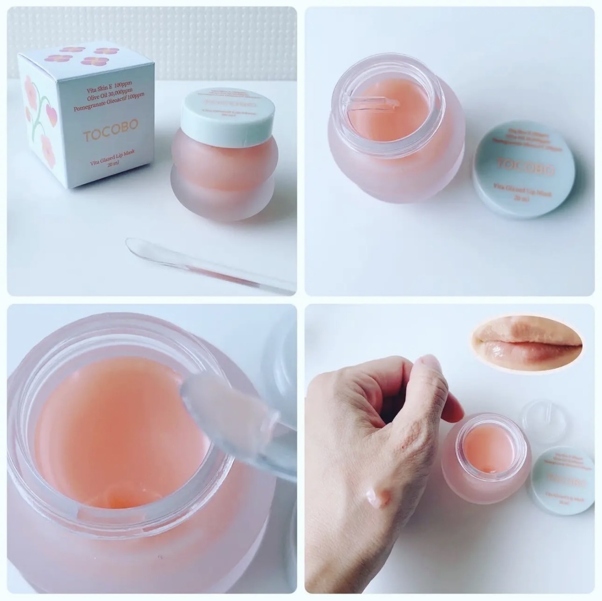 レモンシュガースクラブリップマスク/TOCOBO/リップスクラブを使ったクチコミ（3枚目）