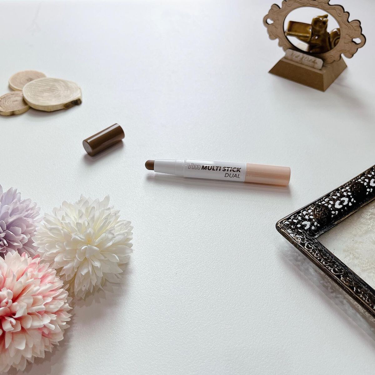 アイムマルチスティック デュアル/i’m meme/シェーディングを使ったクチコミ（2枚目）