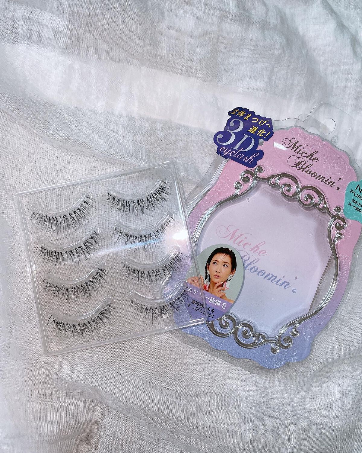 ミッシュブルーミン 3Dアイラッシュライン No.2 ピュアヌード/ミッシュブルーミン/つけまつげを使ったクチコミ（3枚目）