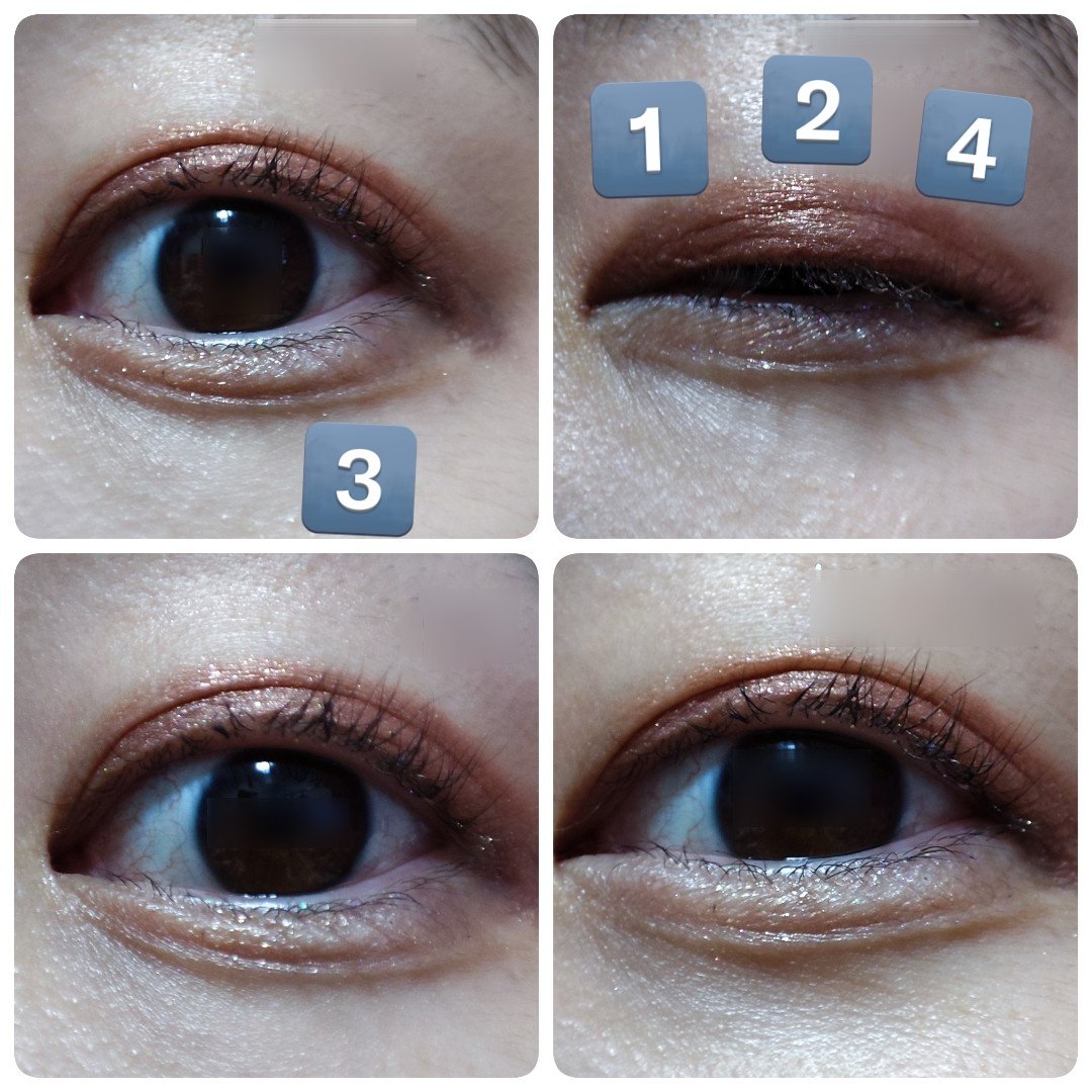 プティパレットアイズ/キャンメイク/パウダーアイシャドウを使ったクチコミ（3枚目）