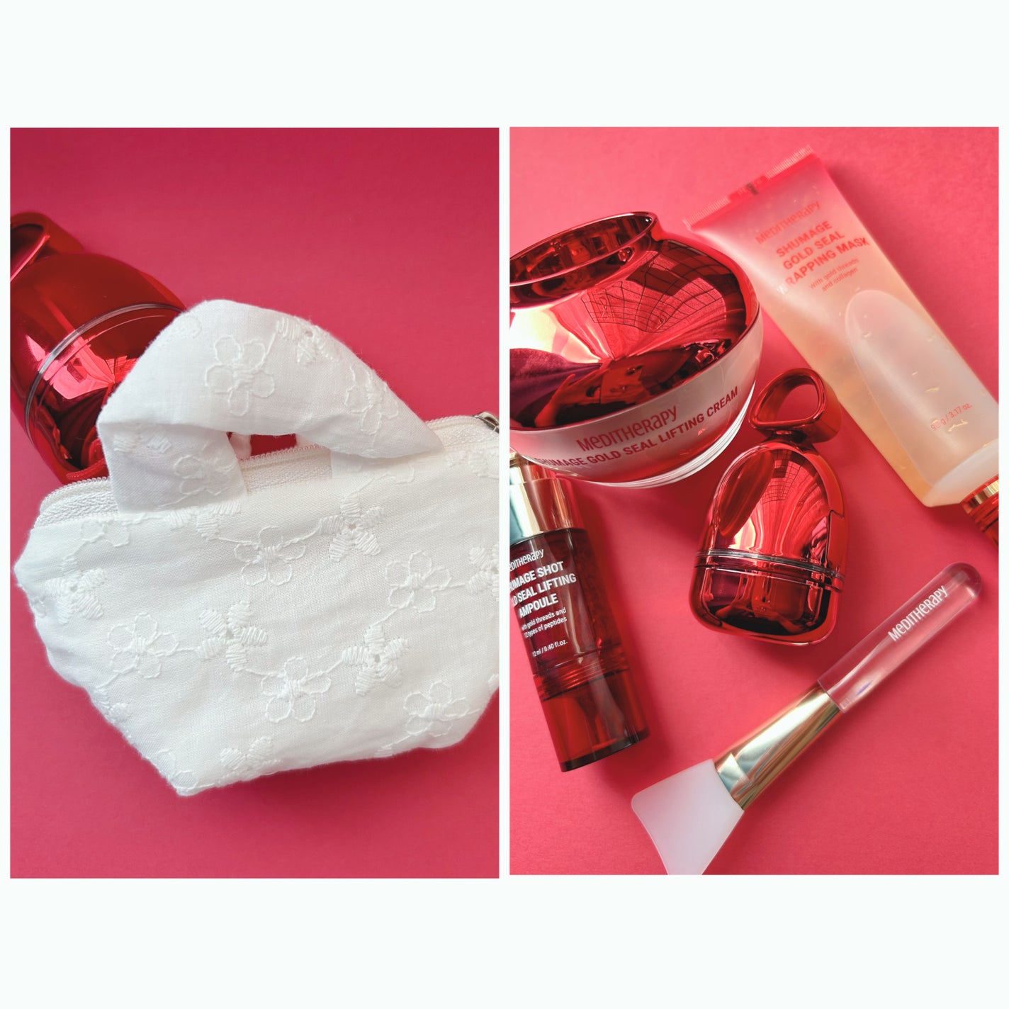 シューマジゴールド糸リフティングクリーム+EMS美顔器/MEDITHERAPY/フェイスクリームを使ったクチコミ(7枚目)